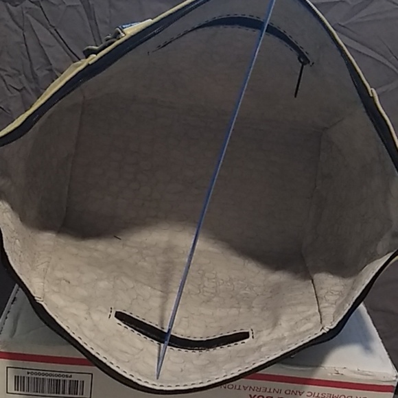 Black & cream tote bag - Picture 4 of 4